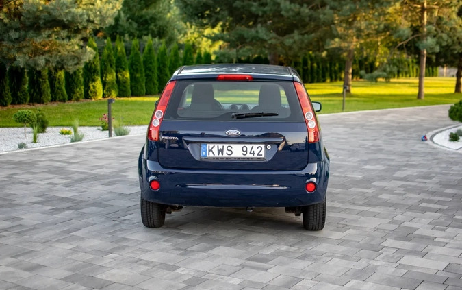 Ford Fiesta cena 10950 przebieg: 204550, rok produkcji 2008 z Nisko małe 781